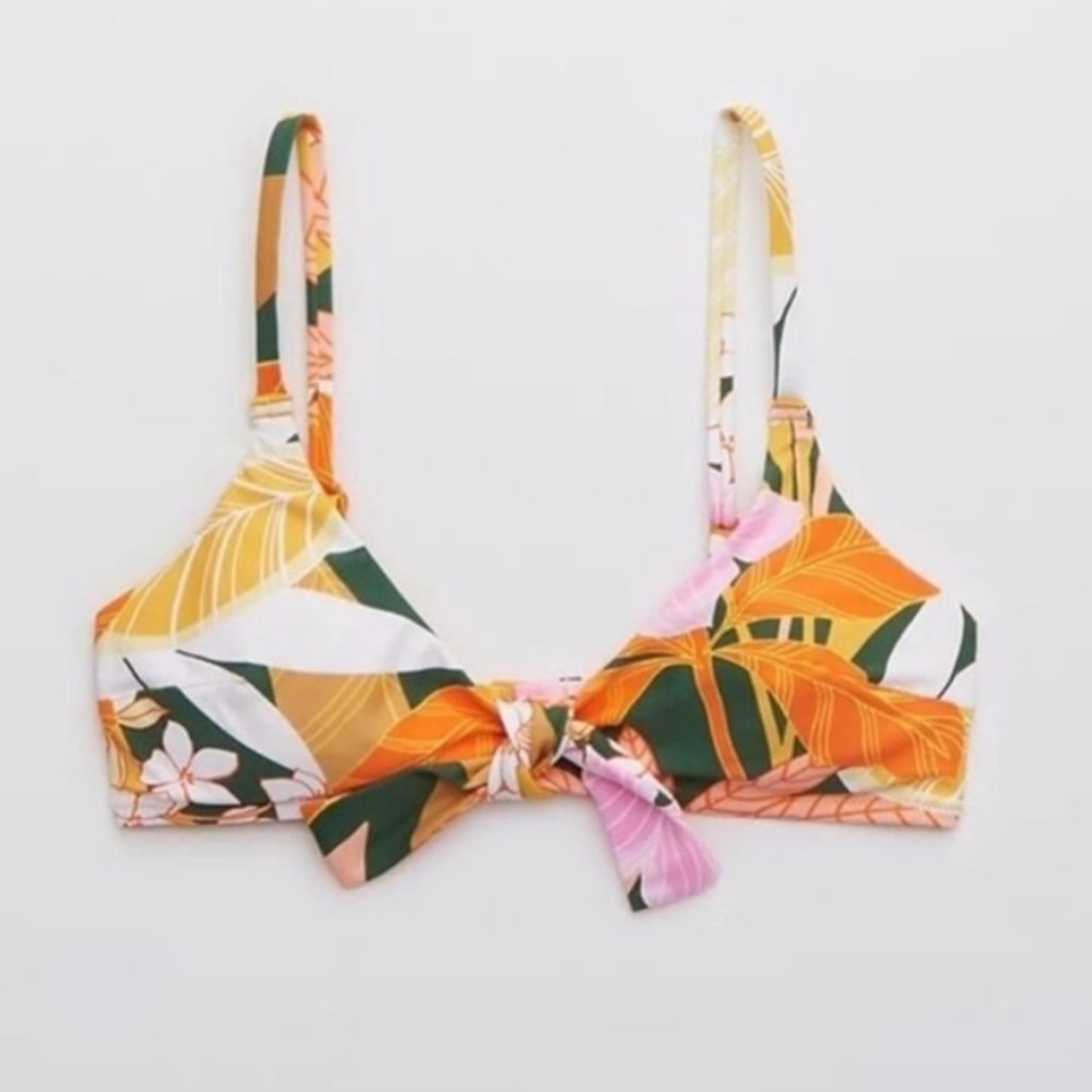 NWT Aerie Tropical Bikini Top